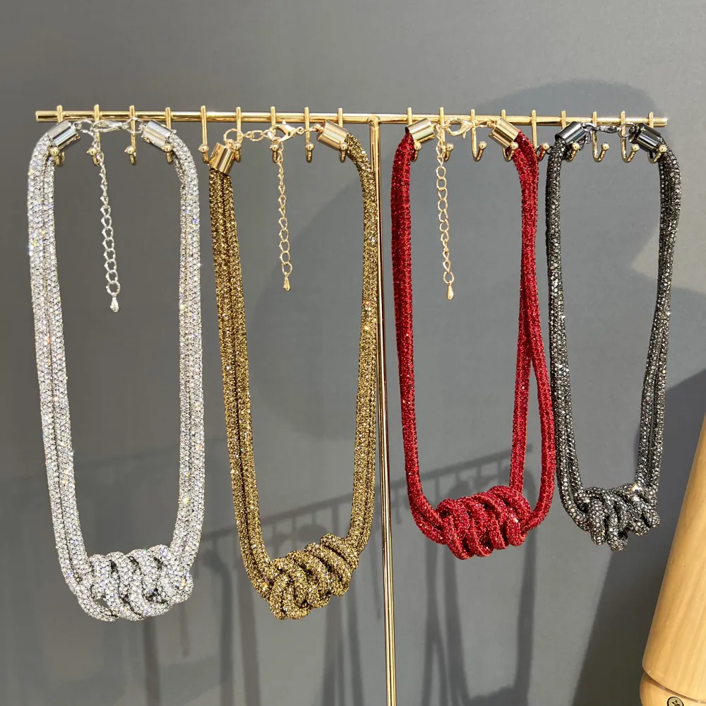 Nodo-Collana Corta Moda - CMC-765-09 (Oro)