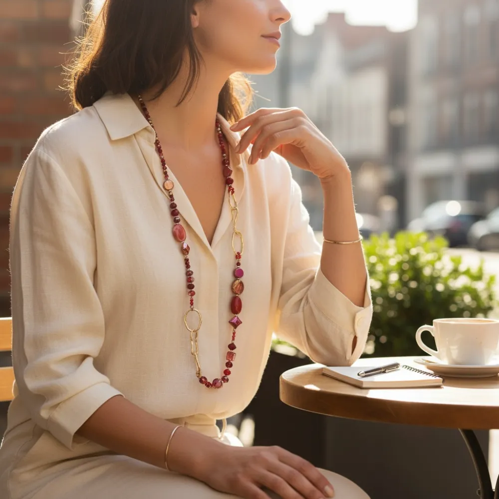 Catena-Collana Lunga Moda - CML-732-424