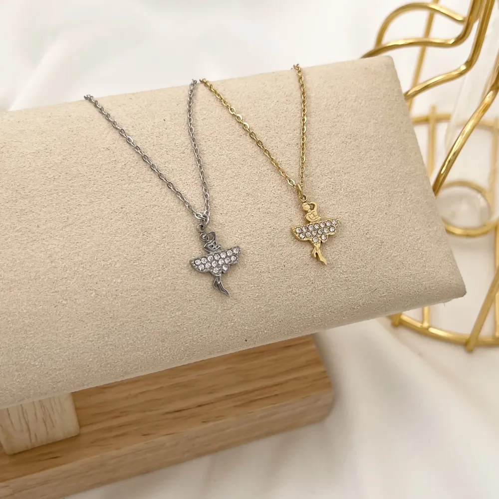 Ballerina -Collana Corta in Acciaio EMANA - CO-103-AA1988N (MIX)