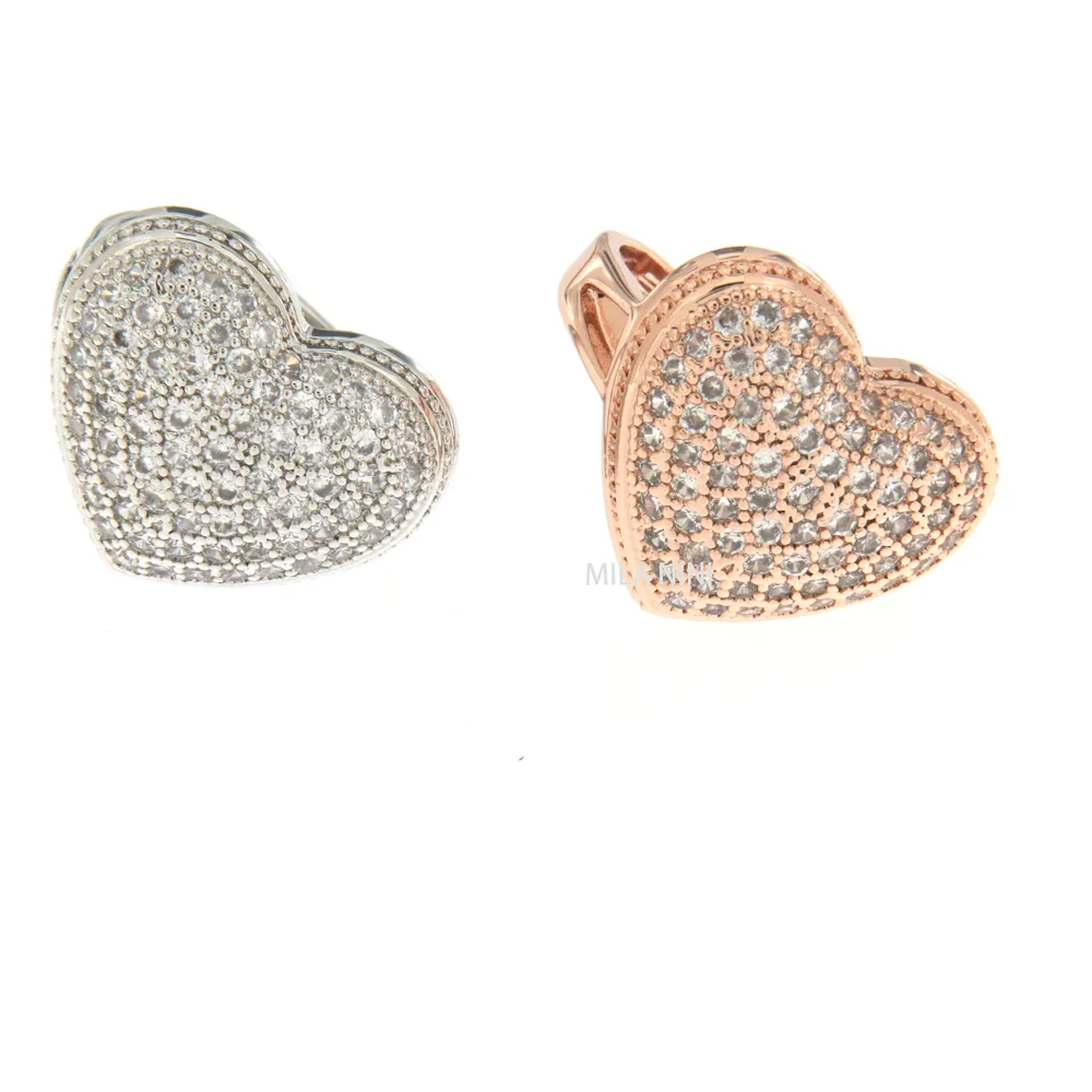 Cuore - Anello con Cubic Zirconi Regolabile - Cuore - Anello con Cubic Zirconi