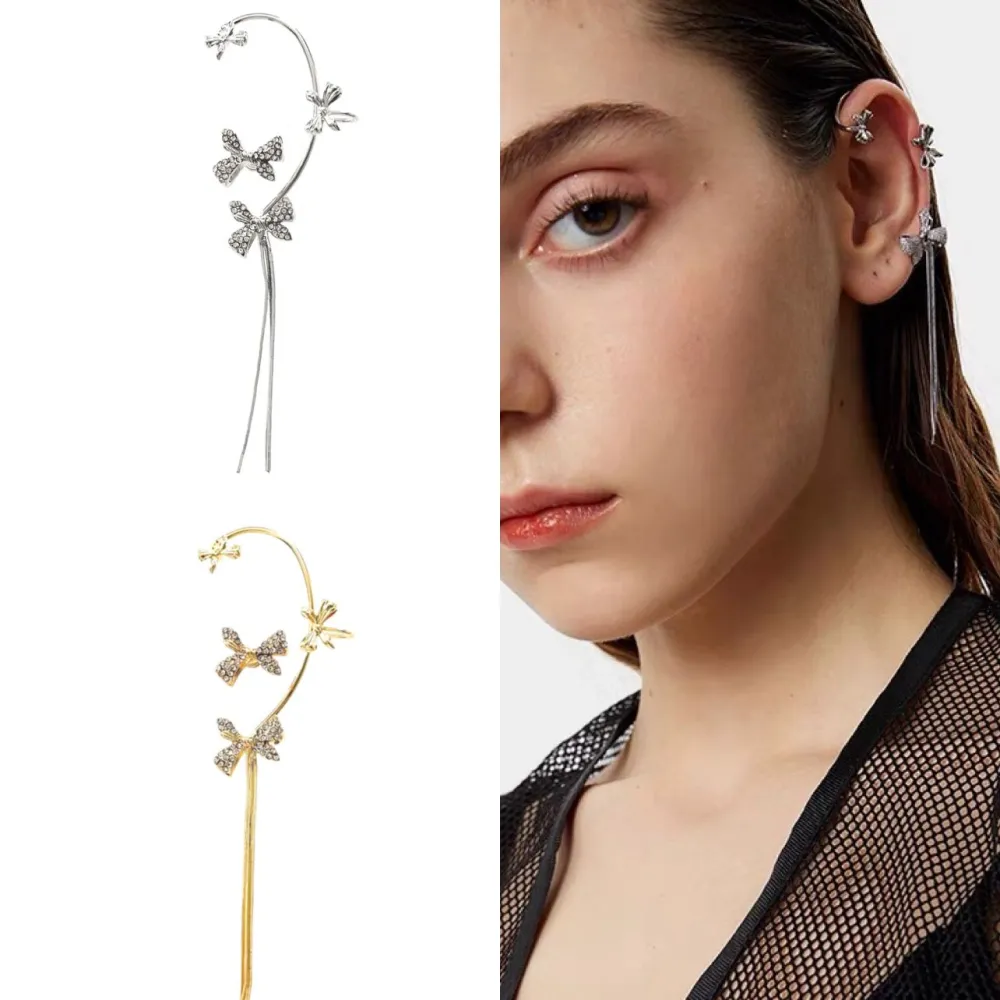 Fiocco -Earcuff con Pendenti - EAK-705-14