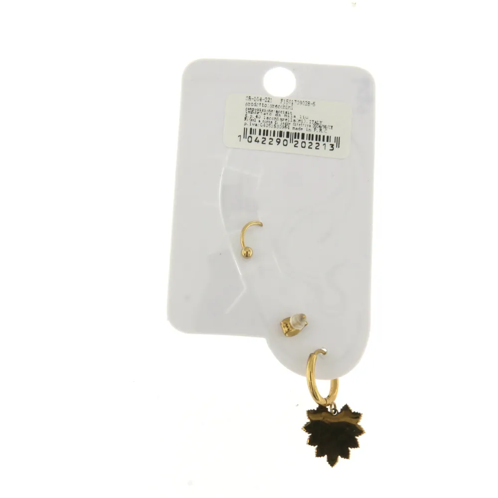 EAK6829-Cuore- Set Earcuff Orecchini in Acciaio - EAK6829-Cuore- Set Earcuff Orecchini in Acciaio