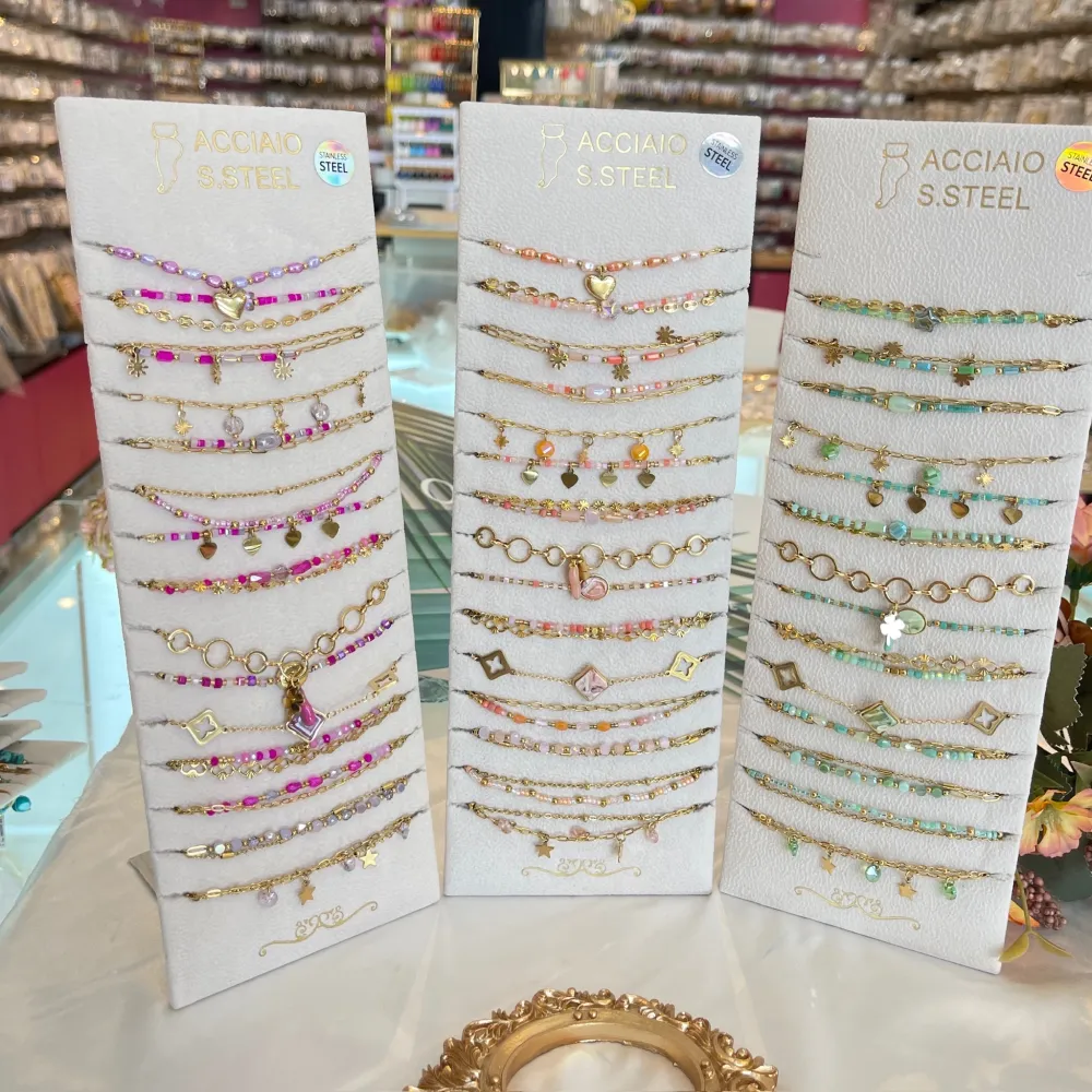 Mix Catene Colorate-12pz Cavigiere in Acciaio - KAP-732-209S