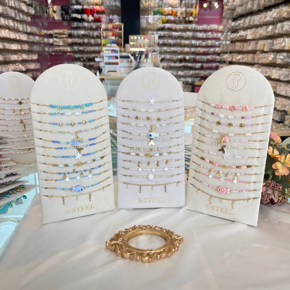 Mix Catene Colorate-12pz Cavigiere in Acciaio - KAP-735-49