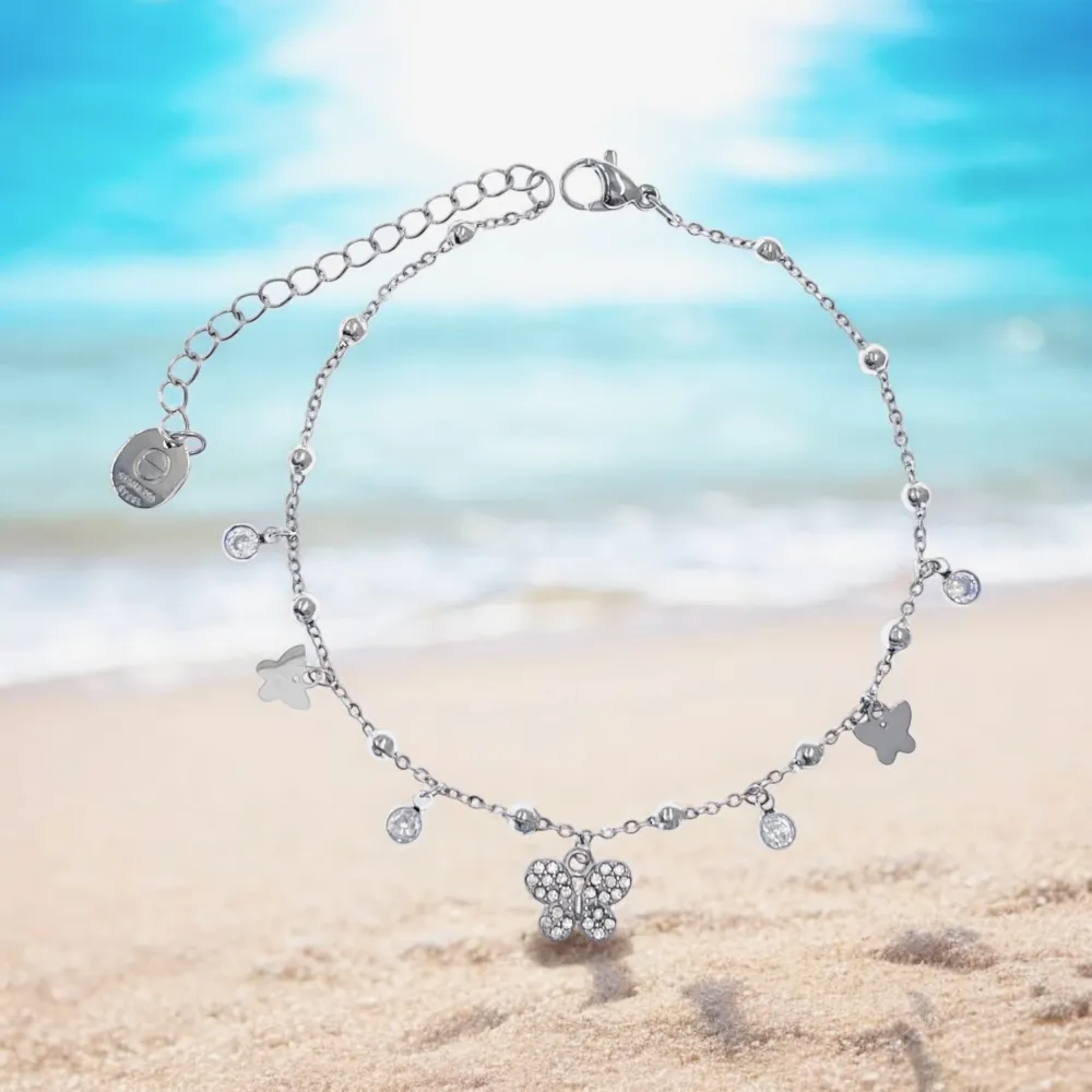 Farfalla-Cavigliera in Acciaio - KAV-103-AA4664B