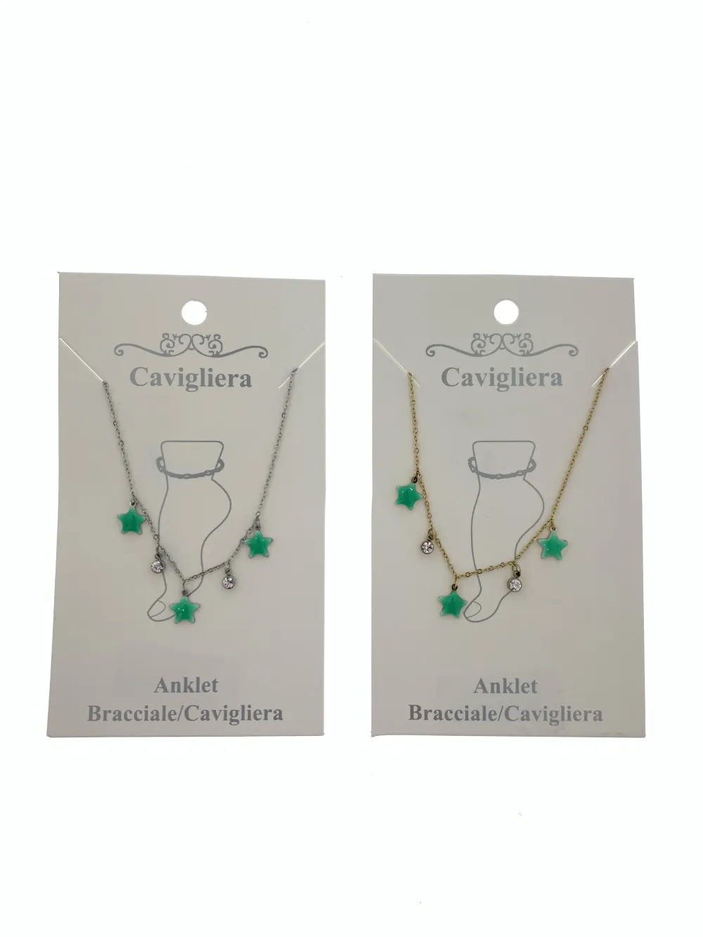 Stelline 4112 - Cavigliera in Acciaio - KAV-104-79