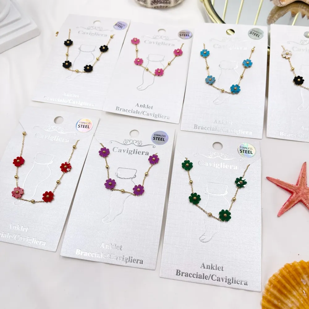 Fiore-Cavigliera in Acciaio - KAV-413-1265