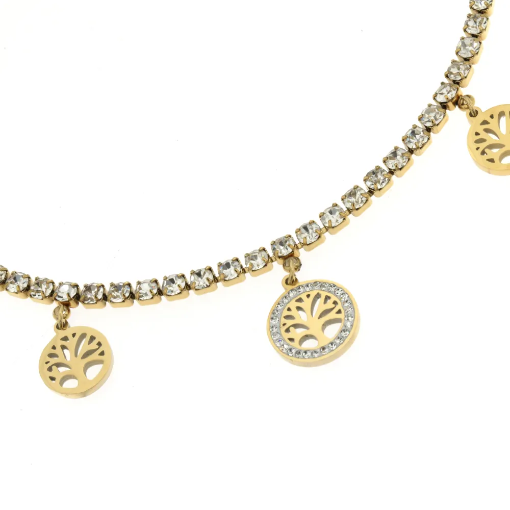 KA-Adv Strass 5173 - Cavigliere in Acciaio - KAV-413-A71