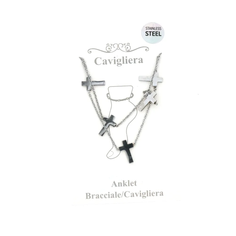 KA-Croce 5181 - Cavigliere in Acciaio - KAV-448-108