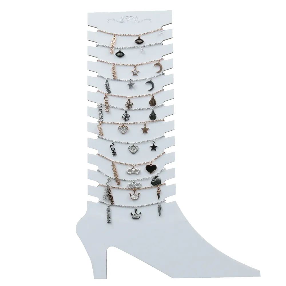 Caviglieri In Acciaio Con pendenti - KPA-413-26A