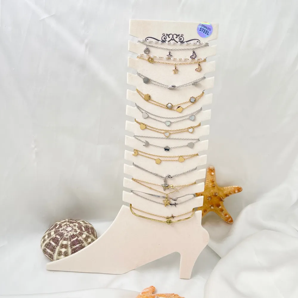 Mix Soggetti-12pz Cavigliere in Acciaio - KPA-413-548