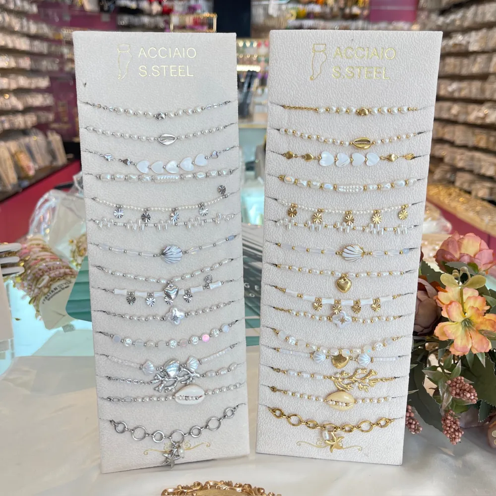 Mix Catene-12Pz Cavigliere in Acciaio - KPA-732-160