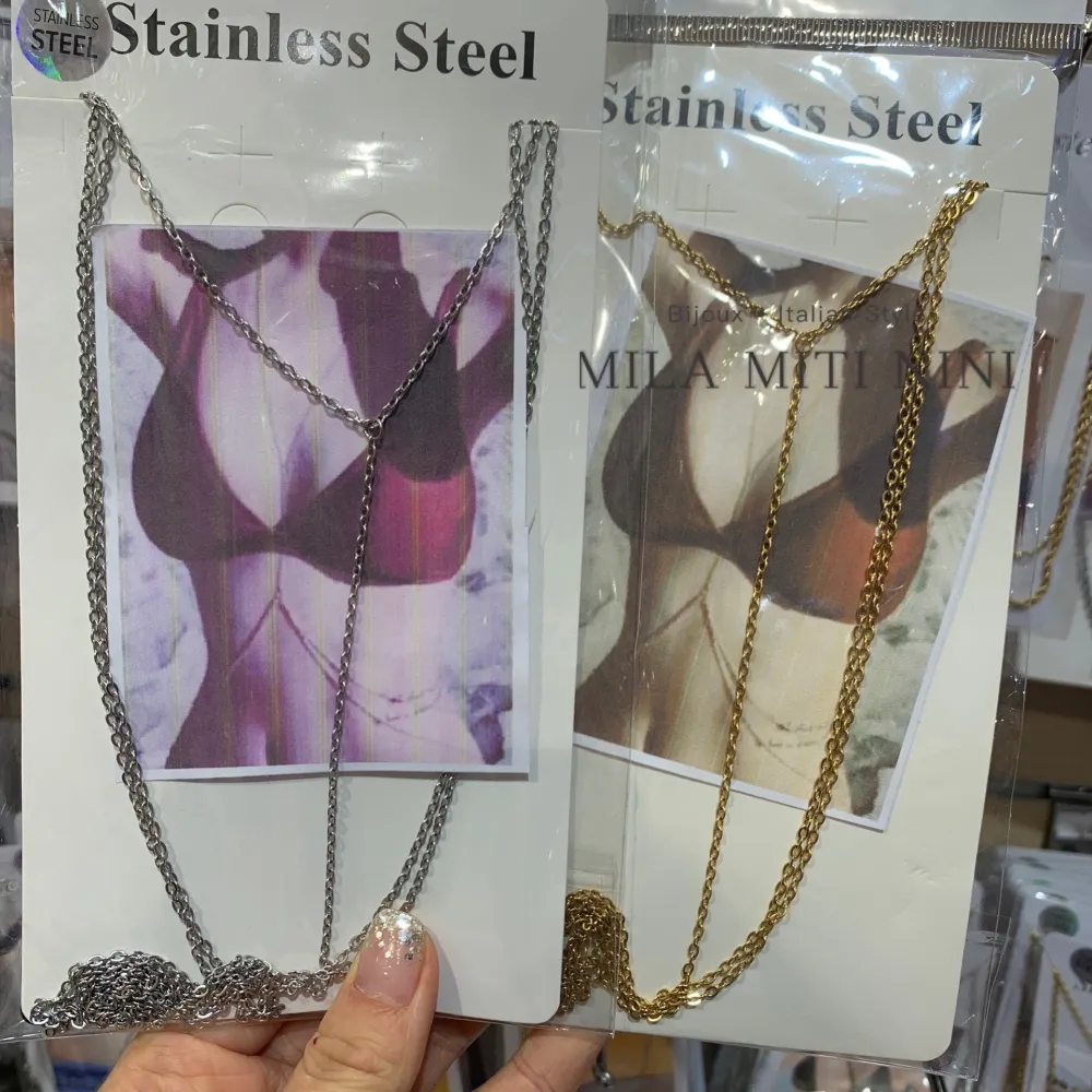 Catena da Corpo /da Bikini - KVA-413-001 (Argento)