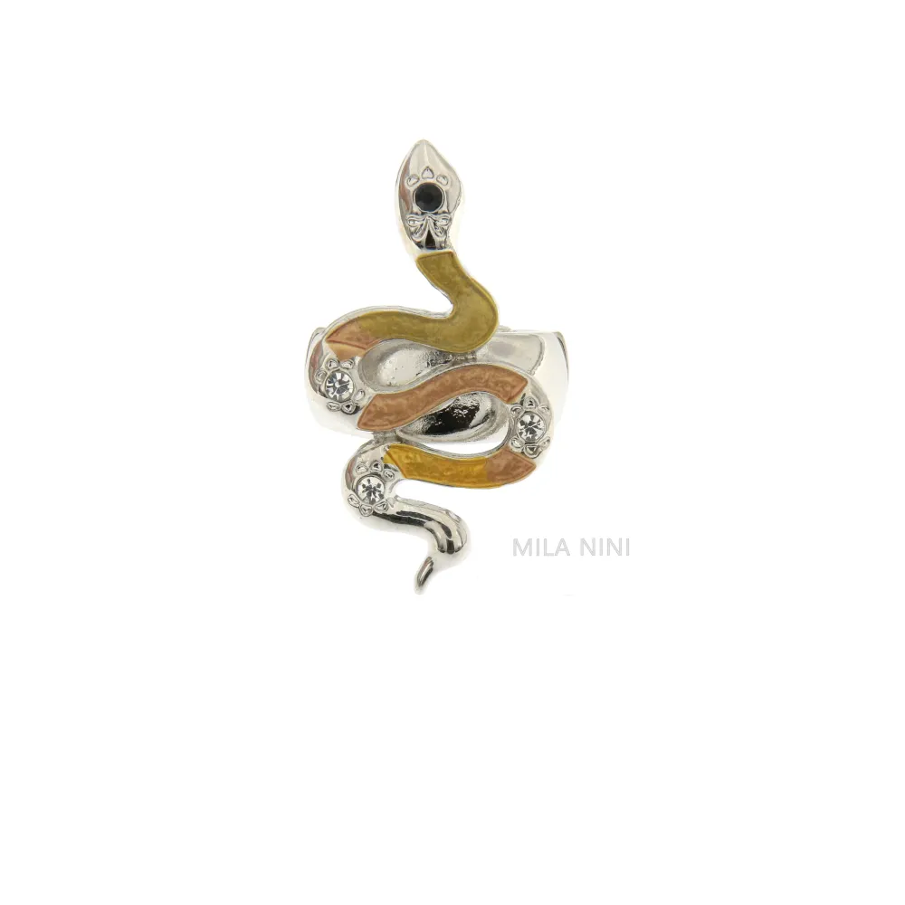 LAME Serpente - Anello ElasticoSmaltato 1285 - LAME Serpente - Anello ElasticoSmaltato 1285
