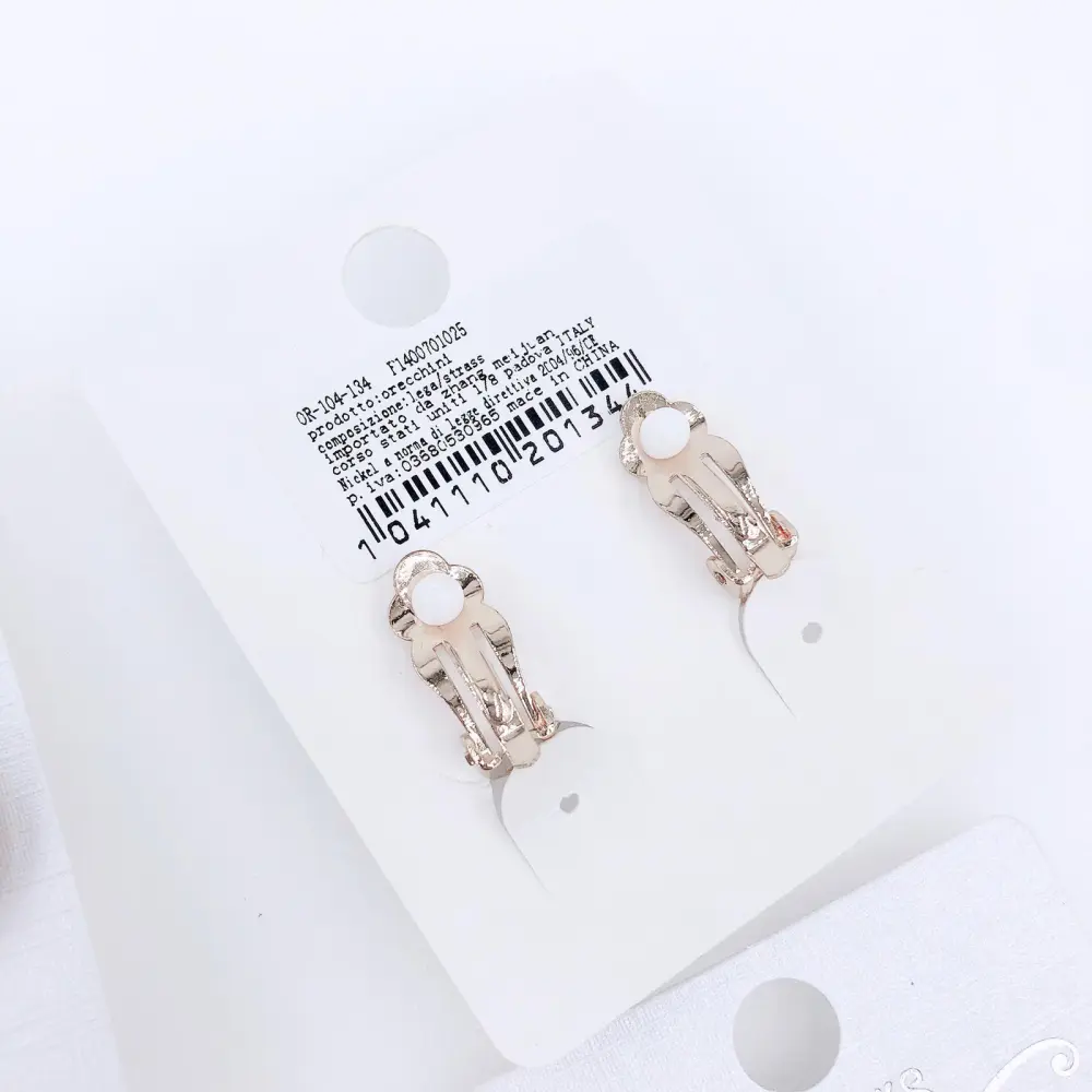 OAC-Tondo 5109- Orecchini a Clip - OAC-Tondo 5109- Orecchini a Clip (Argento)