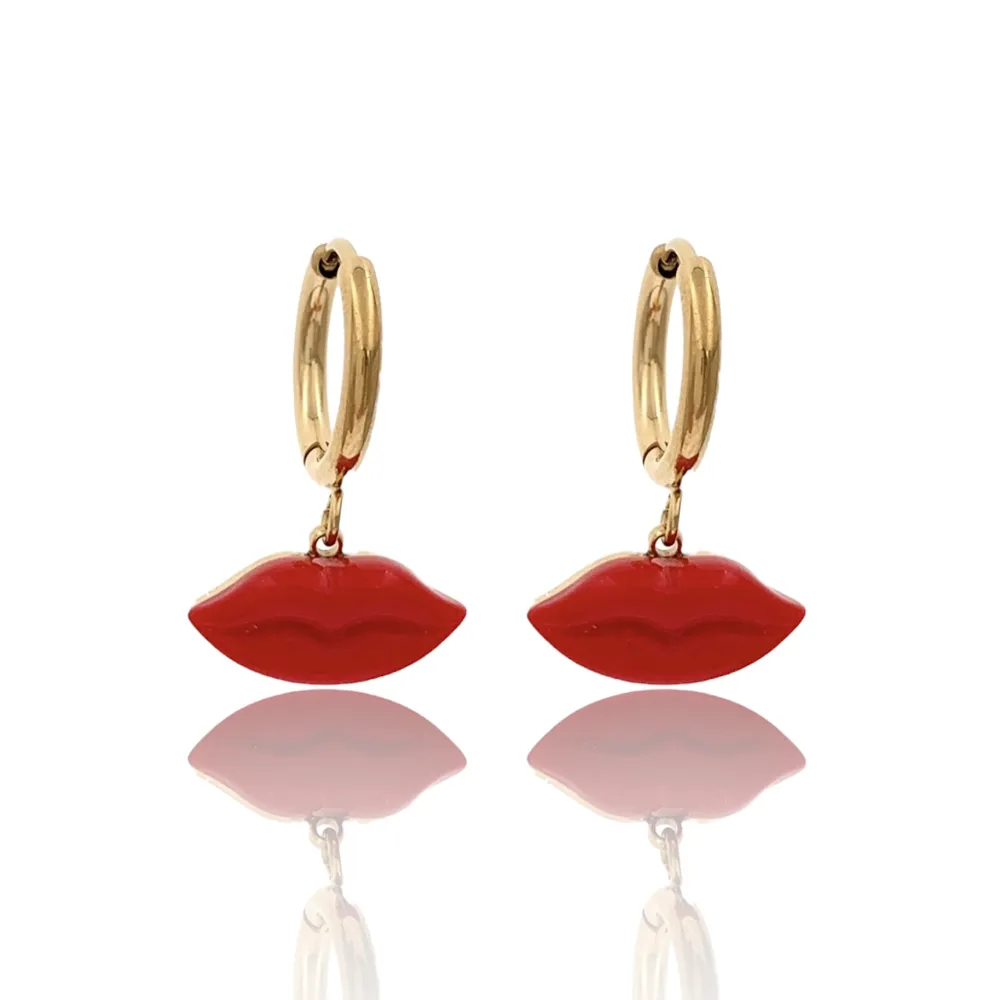 Bocca-Orecchini in Acciaio - OAP-103-AA4059E