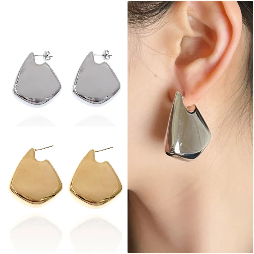 Orecchini Bombato-Orecchini in Acciaio - OR-103-AA4307E