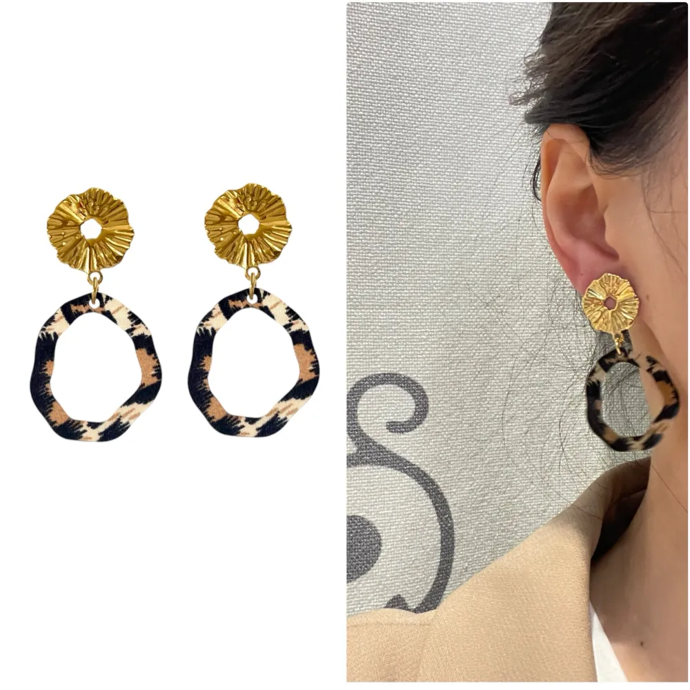 [OAP-103-AA4831E] Cerchio -Orecchini in Acciaio - OAP-103-AA4831E