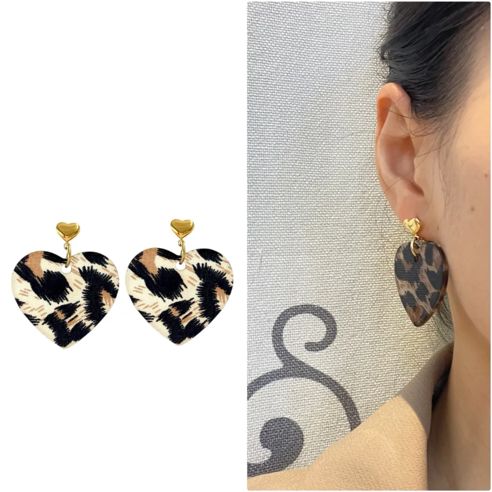 Cuore-Orecchini in Acciaio - OAP-103-AA4832E