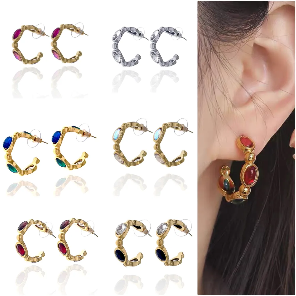 Cerchio -Orecchini in Acciaio - OAP-732-100 (MIX)