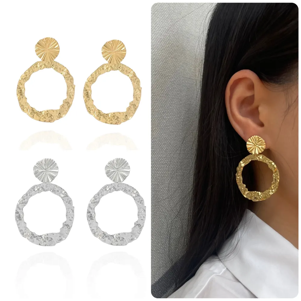 Cerchio -Orecchini in Acciaio - OR-732-50