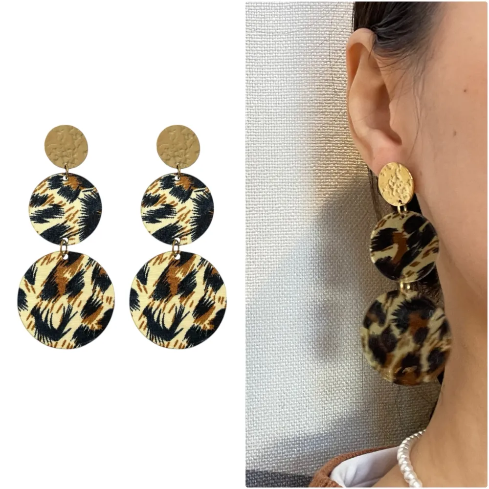 [OAP-759-60] Tondo Doppio-Orecchini in Acciaio - OAP-759-60