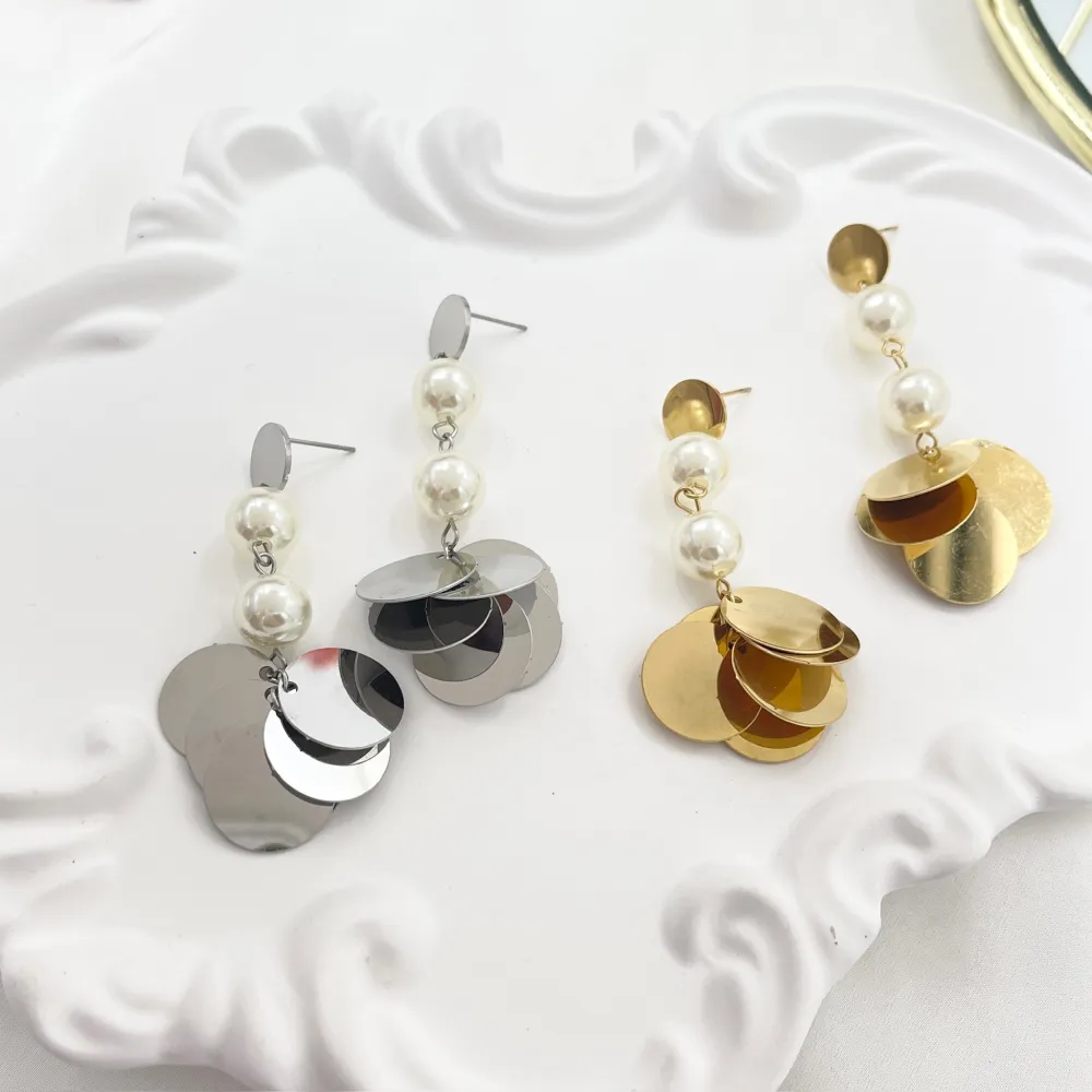 Pendente-Orecchini in Acciaio - OAP-760-03