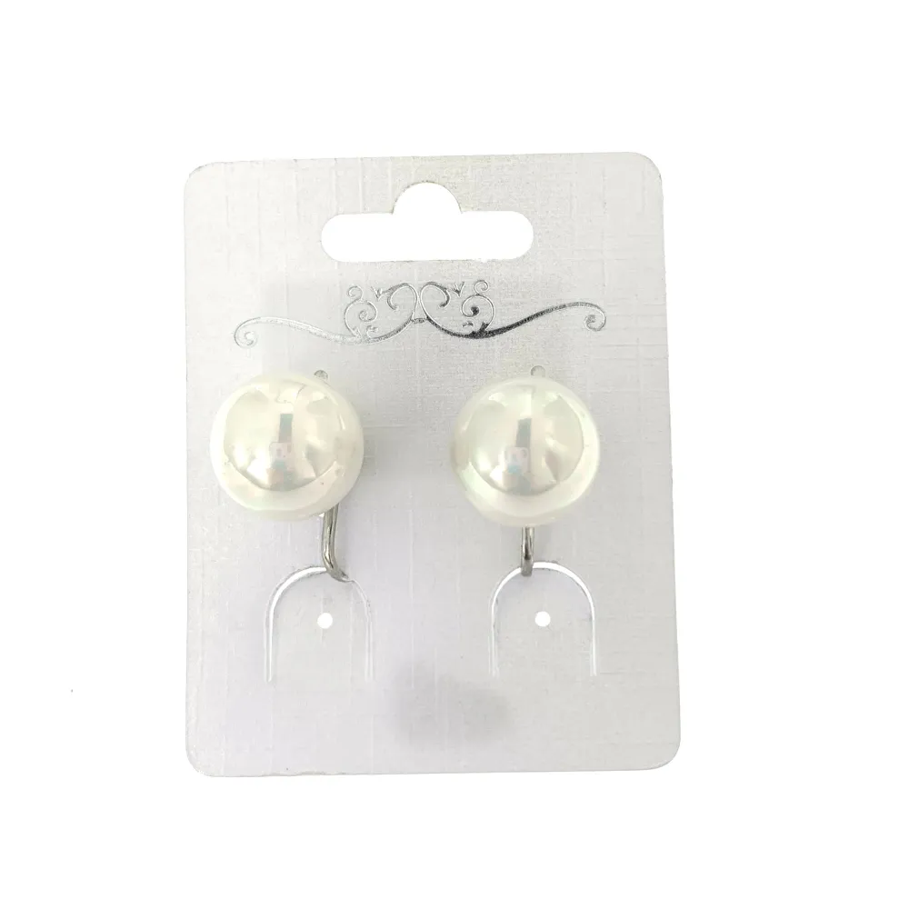 OMC-Perla 14mm 5089-Orecchini a Clip - OMC-Perla 14mm 5089-Orecchini a Clip