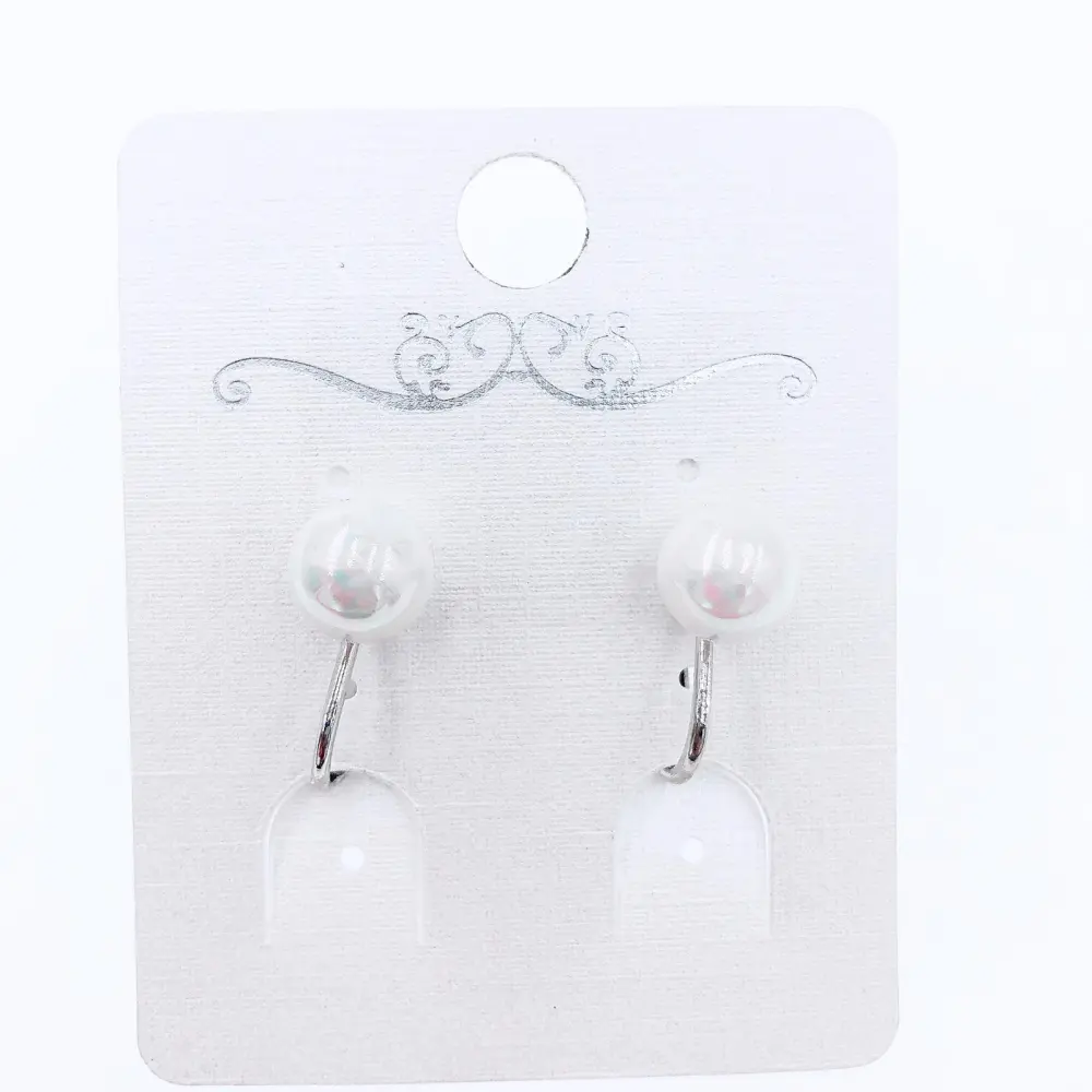 [OMC-Perla 6mm 5087-Orecchini a Clip] OMC-Perla 6mm 5087-Orecchini a Clip - OMC-Perla 6mm 5087-Orecchini a Clip