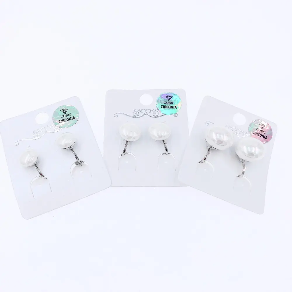 [OMC-Perla Ovale 10mm 5090-Orecchini a Clip] OMC-Perla Ovale 10mm 5090-Orecchini a Clip - OMC-Perla Ovale 10mm 5090-Orecchini a Clip