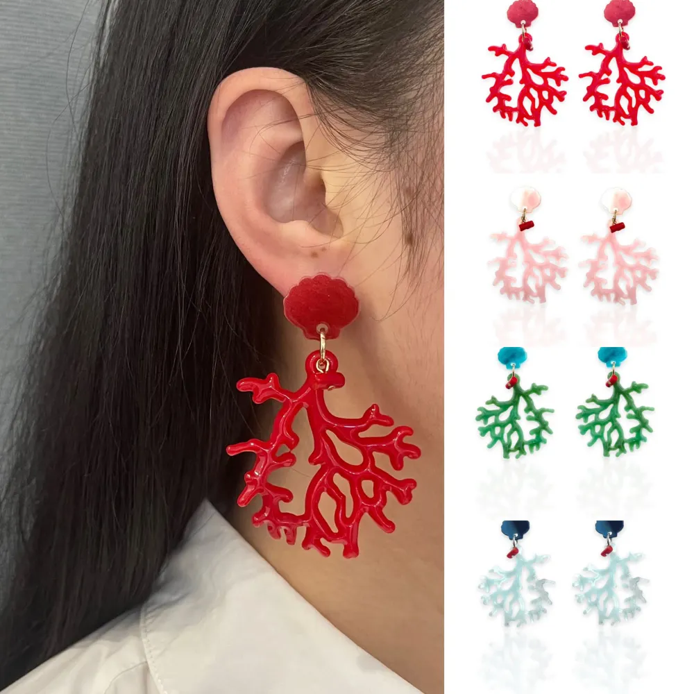 Forma Corallo-Orecchini Moda - OMM-10517