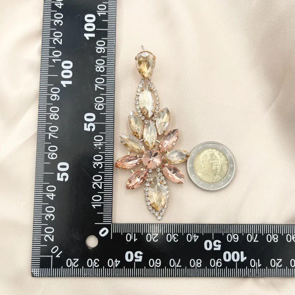 Chantelier-Orecchini Moda Vetro - OMM-159-21297