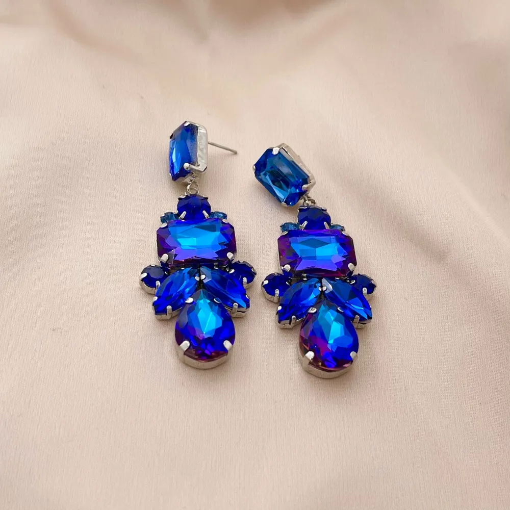 Fantasia-Orecchini Moda Vetro - OMM-381-198