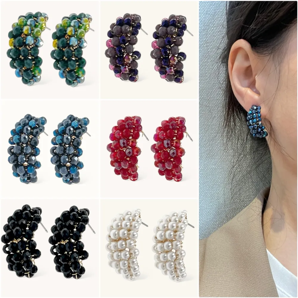 Mezzaluna -Orecchini Moda - OMM-428-28