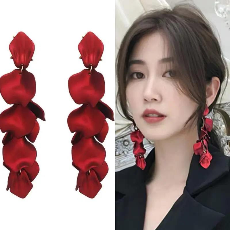 OMM6668-Petali Rosa-Orecchini Moda - OMM520-72-Petali Rosa-Orecchini Moda (Argento)