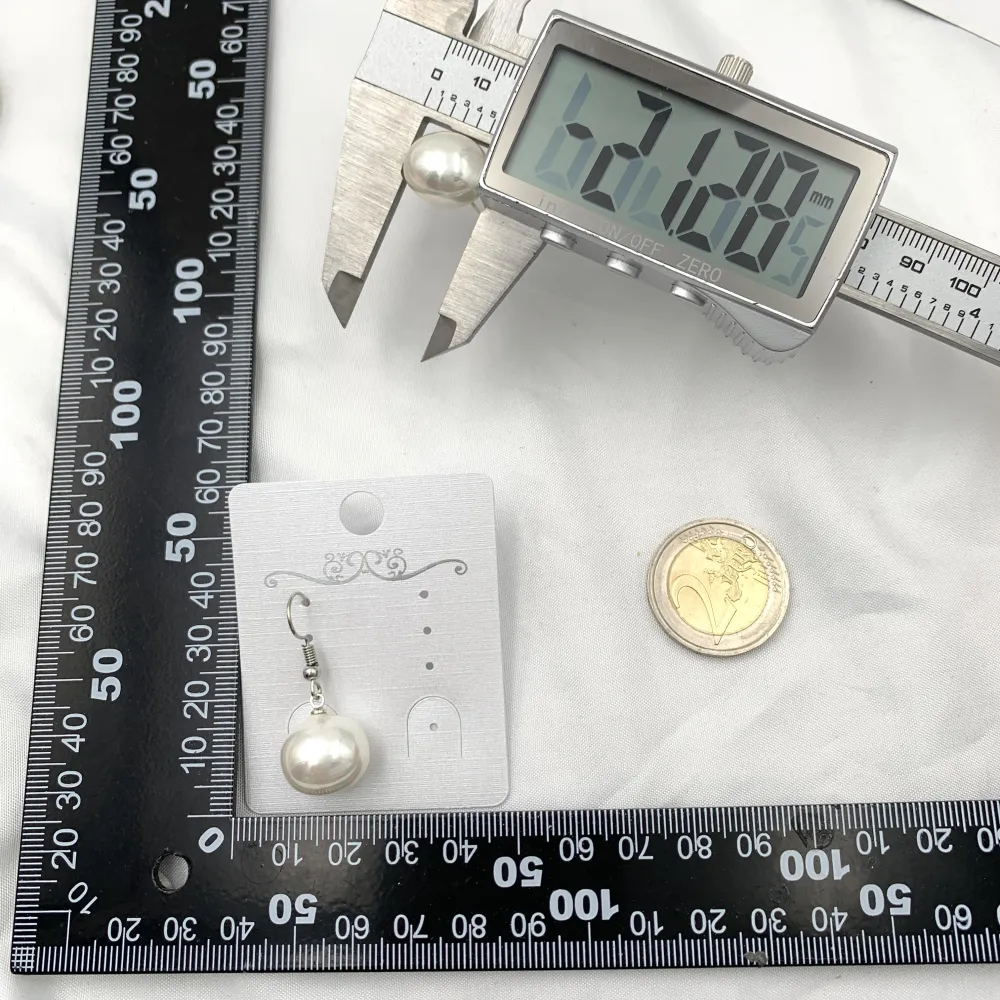 Perla Ovale-Orecchini con Zirconia - OMZ-413-12