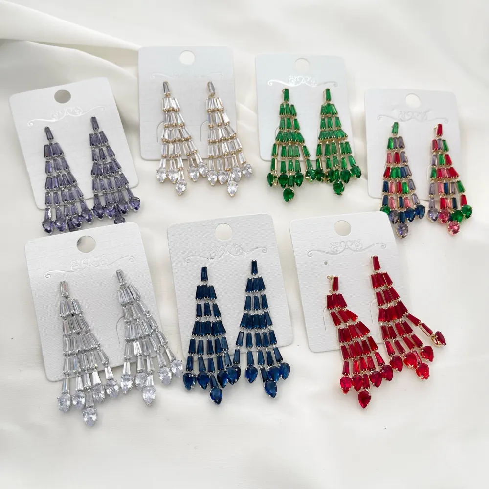 Fantasia Pendente-Orecchini con Zirconia - OMZ-416-L26