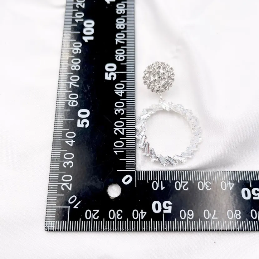 Cerchio-Orecchini con Zirconia - OMZ-540-7