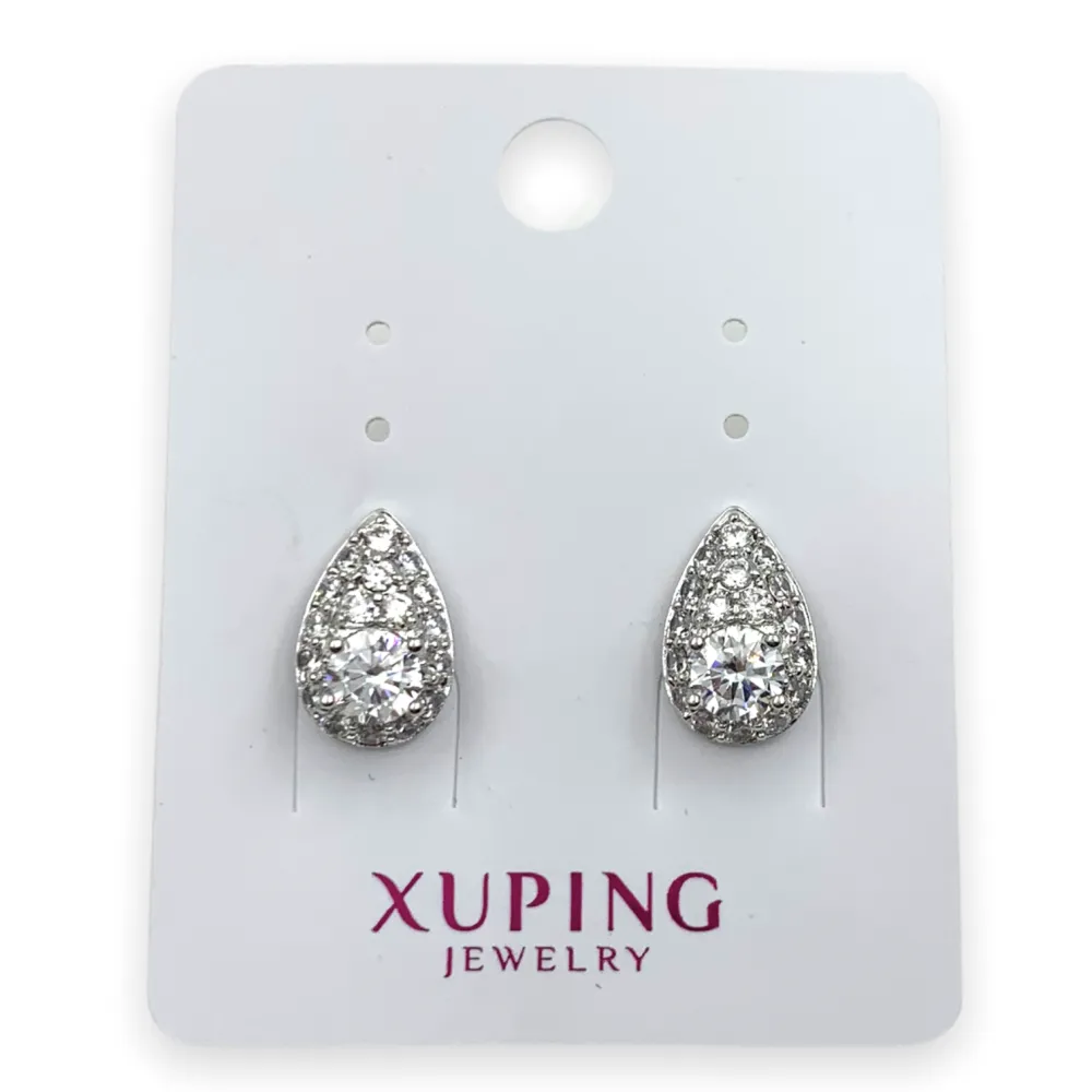 OMZ6197-Goccia- Orecchini a Lobo - OMZ-6197