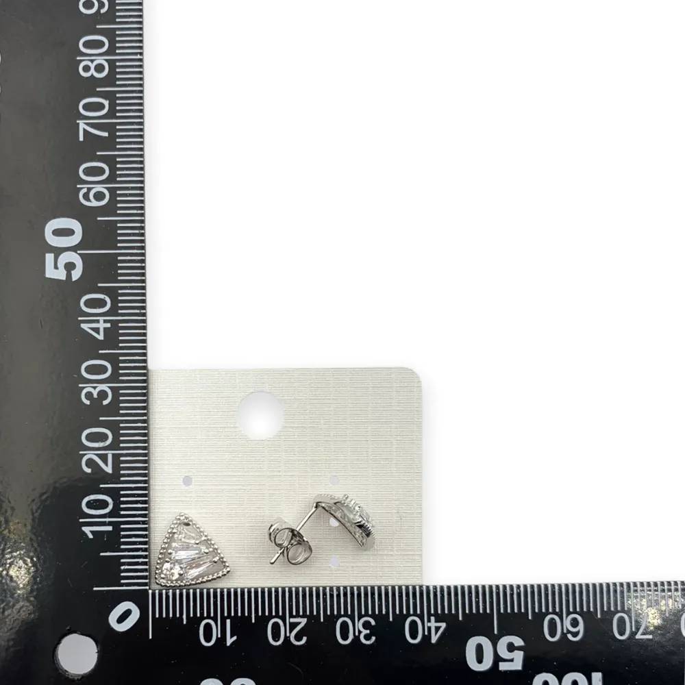 OMZ6206-Triangolo - Orecchini a Lobo - OMZ-6206