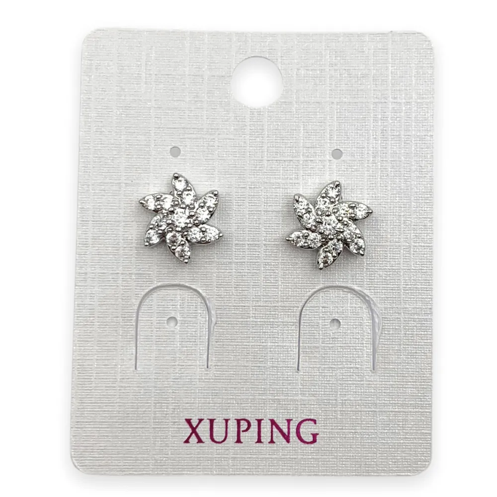 OMZ6227-Fiore- Orecchini a Lobo - OMZ-6227