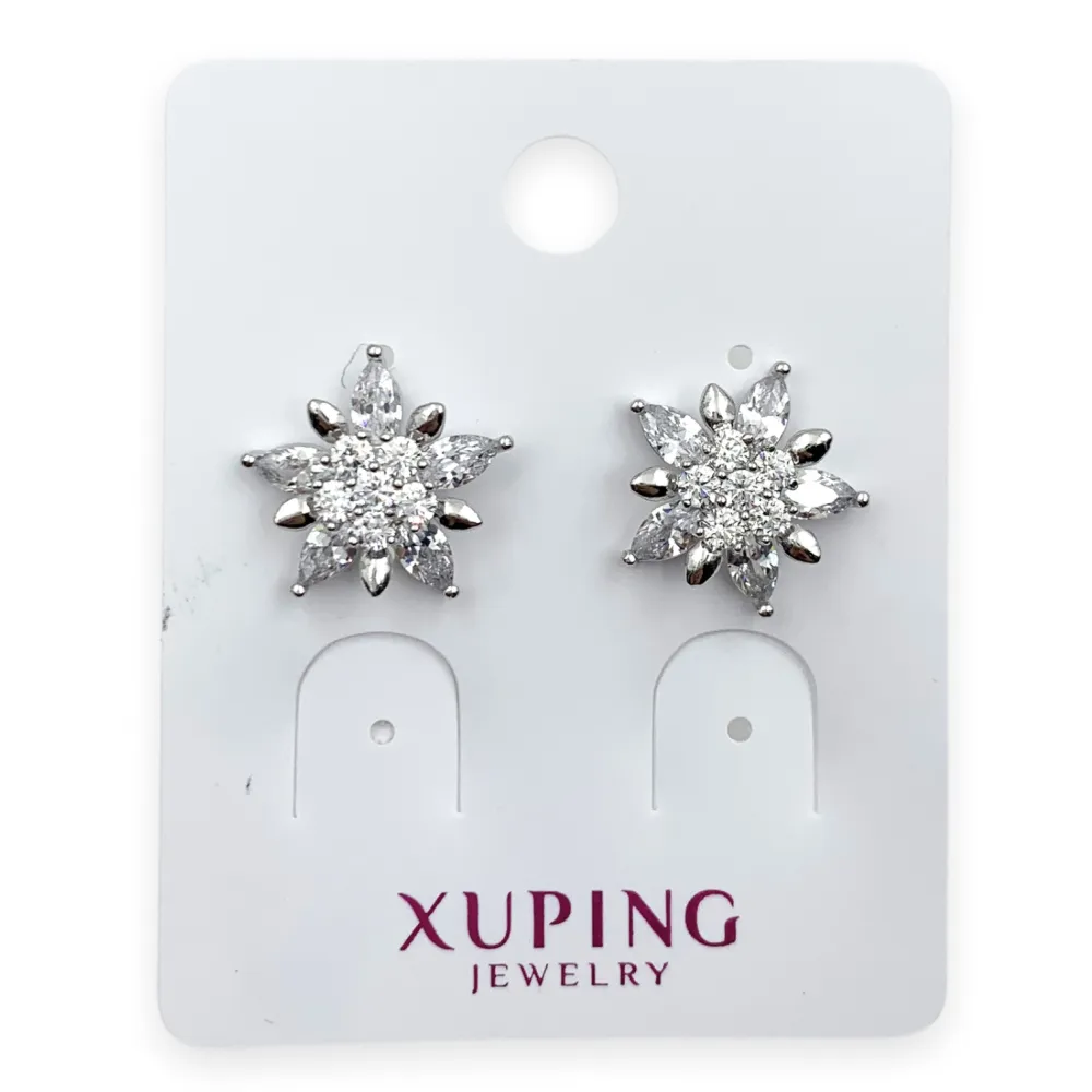 [OMZ-6230] OMZ6230-Fiore- Orecchini a Lobo - OMZ-6230