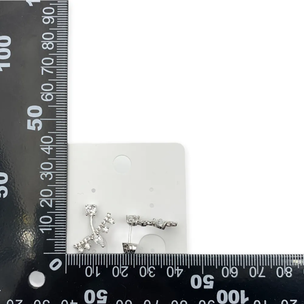 OMZ6241-Fiore- Orecchini a Lobo - OMZ-6241