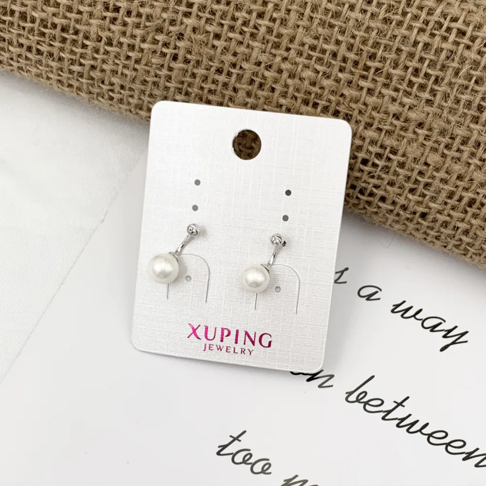 [OMZ-XP1448] Perla Pendente-Orecchini con Zirconia - OMZ-XP1448