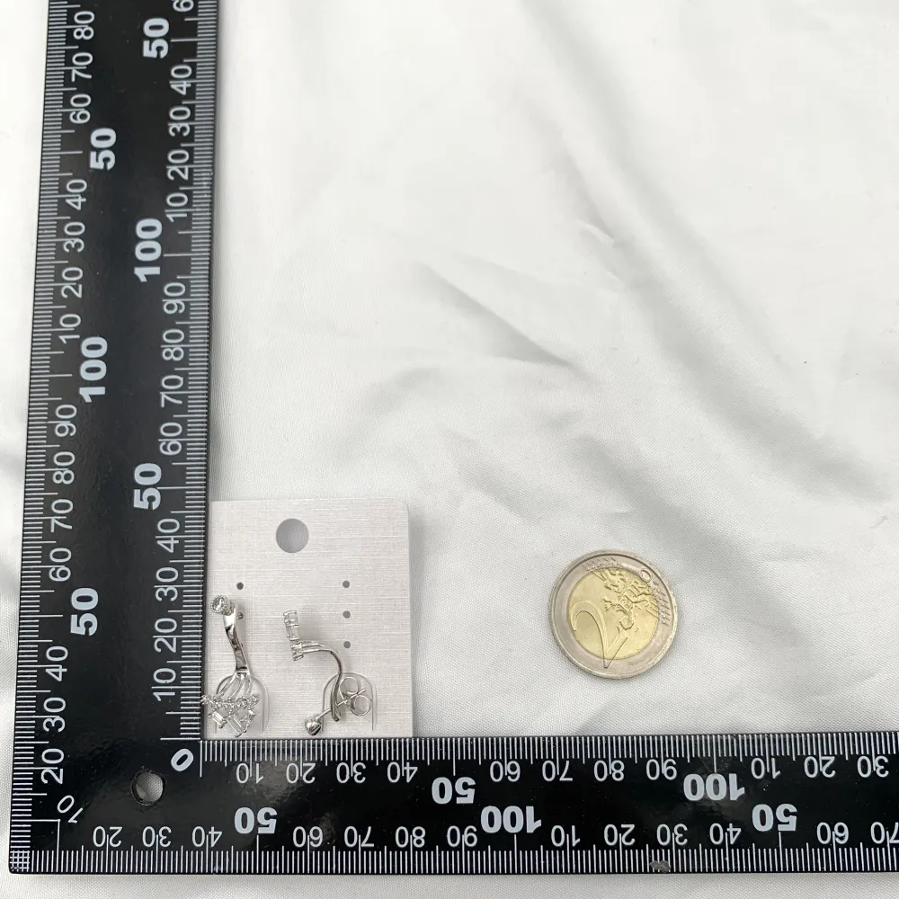 [OMZ-XP4894] Triangolo-Orecchini con Zirconia - OMZ-XP4894