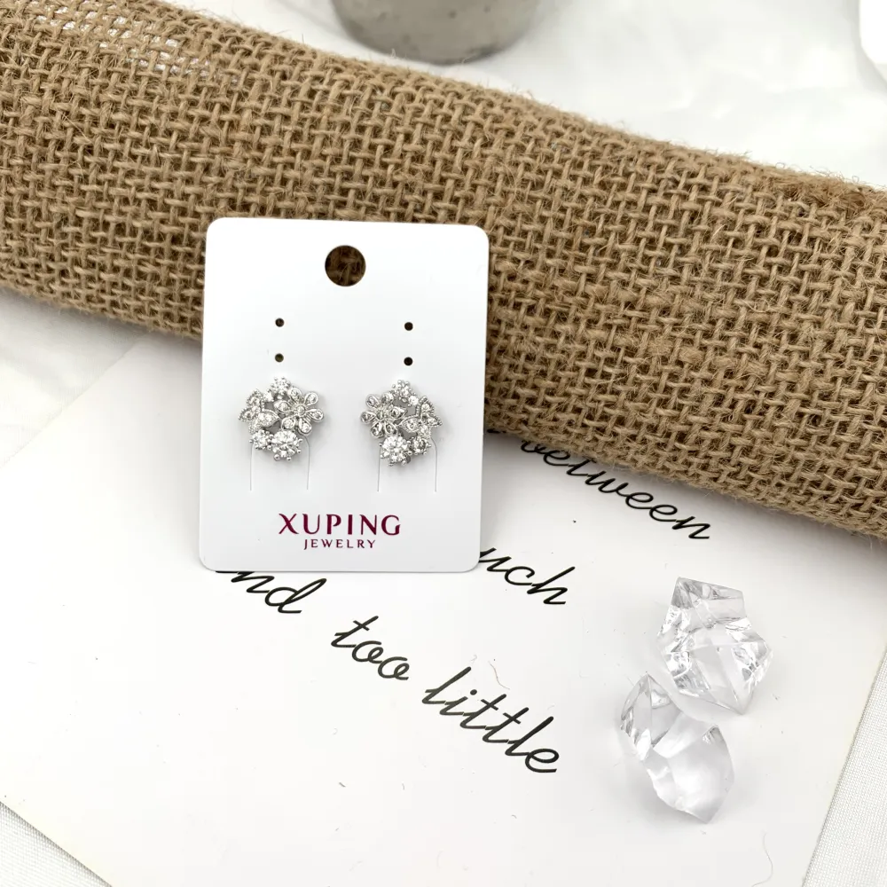 Fiore Farfalla-Orecchini con Zirconia - OMZ-XP7890