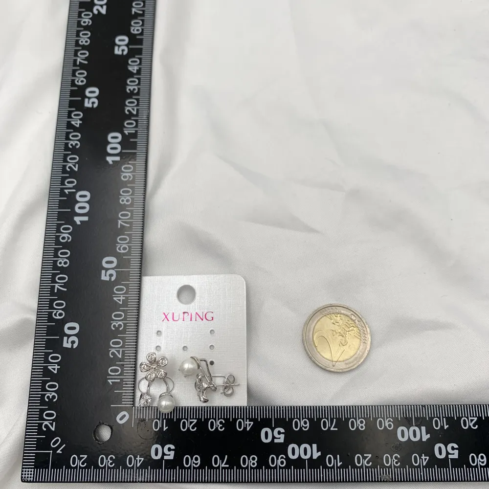 [OMZ-XP9858] Fiore Perla-Orecchini con Zirconia - OMZ-XP9858