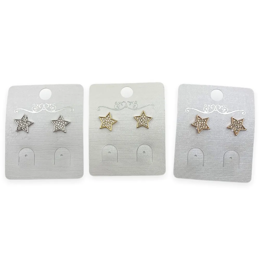 [OMZ6127-Stella- Orecchini a Lobo] OMZ6127-Stella- Orecchini a Lobo - OMZ6127-Stella- Orecchini a Lobo (Argento)