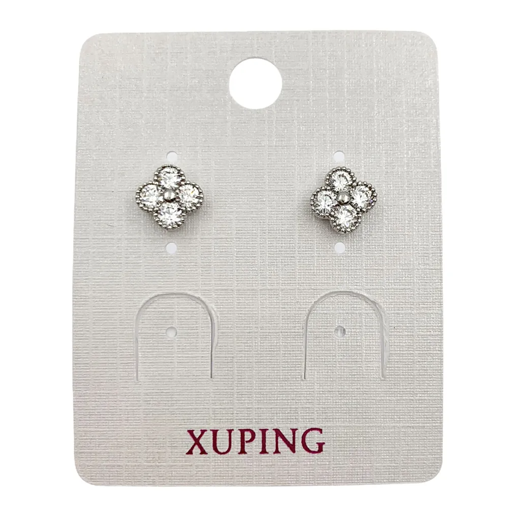 [OMZ6140-Quadrifoglio- Orecchini a Lobo] OMZ6140-Quadrifoglio- Orecchini a Lobo - OMZ6140-Quadrifoglio- Orecchini a Lobo