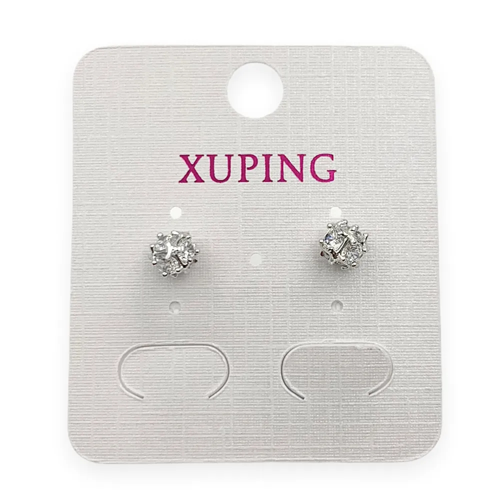 OMZ6249-Pallina 6mm- Orecchini a Lobo - OMZ6249-Pallina 6mm- Orecchini a Lobo